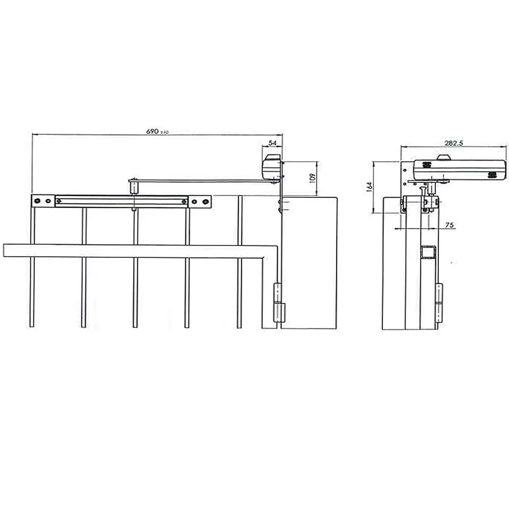 ASSA ABLOY Chiudicancello MAB 620G NERO - immagine 2