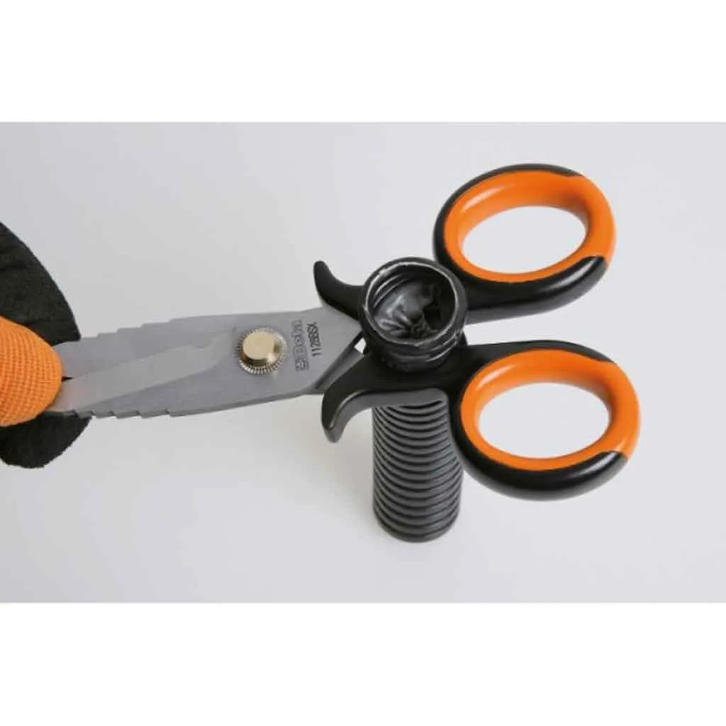 Beta 1128BSX Forbici per elettricisti con profili a fresa graduata - immagine 2