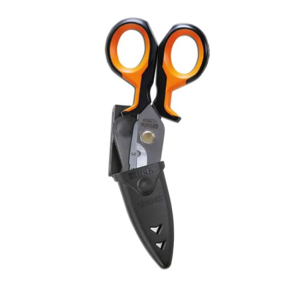 Beta 1128BSX Forbici per elettricisti con profili a fresa graduata - immagine 3