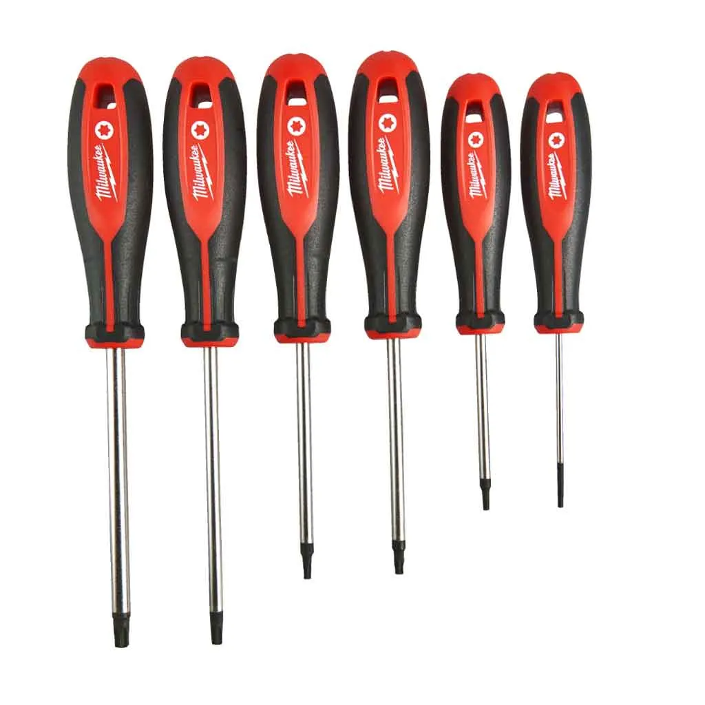 Milwaukee Serie Cacciaviti Torx 6 Pz – 4932471809
