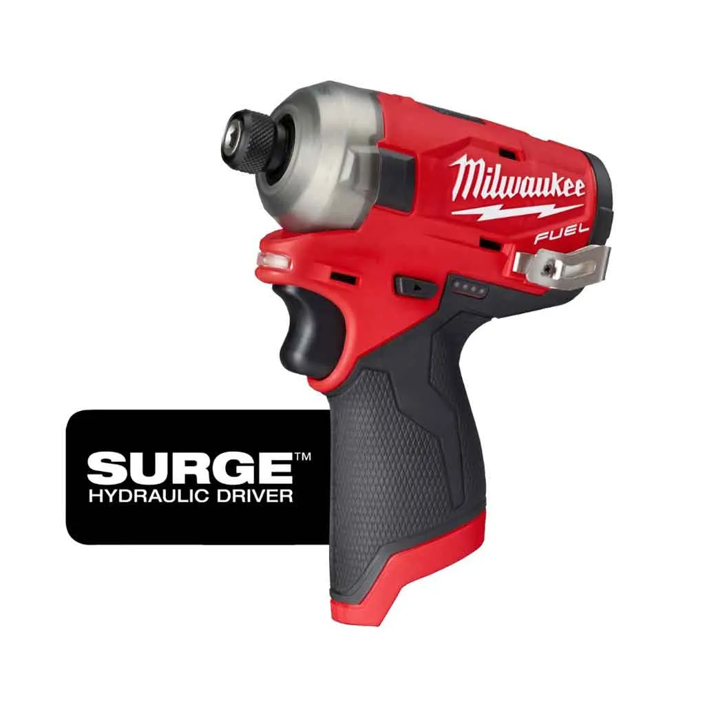Milwaukee M12 FQID-0 Avvitatore ad impulsi silenzioso ¼″ Hex M12 FUEL™ SURGE™ – 4933464972
