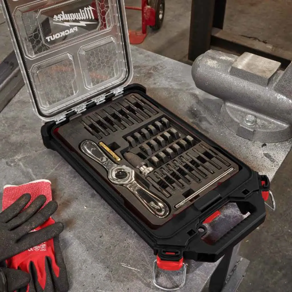 Milwaukee PACKOUT Set Maschi e Filiere – 4932498721 - immagine 5