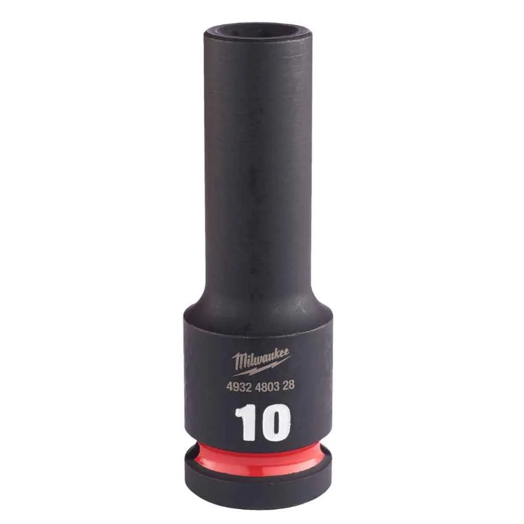 Milwaukee Set Bussole Auto Lunghe 1/2″ SHOCKWAVE 10Pz – 4932480457 - immagine 4