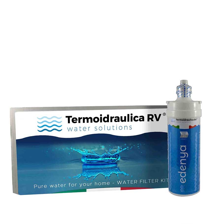 Kit Edenya Carbon Filter Ag Small con gasatore E-Terra - immagine 2