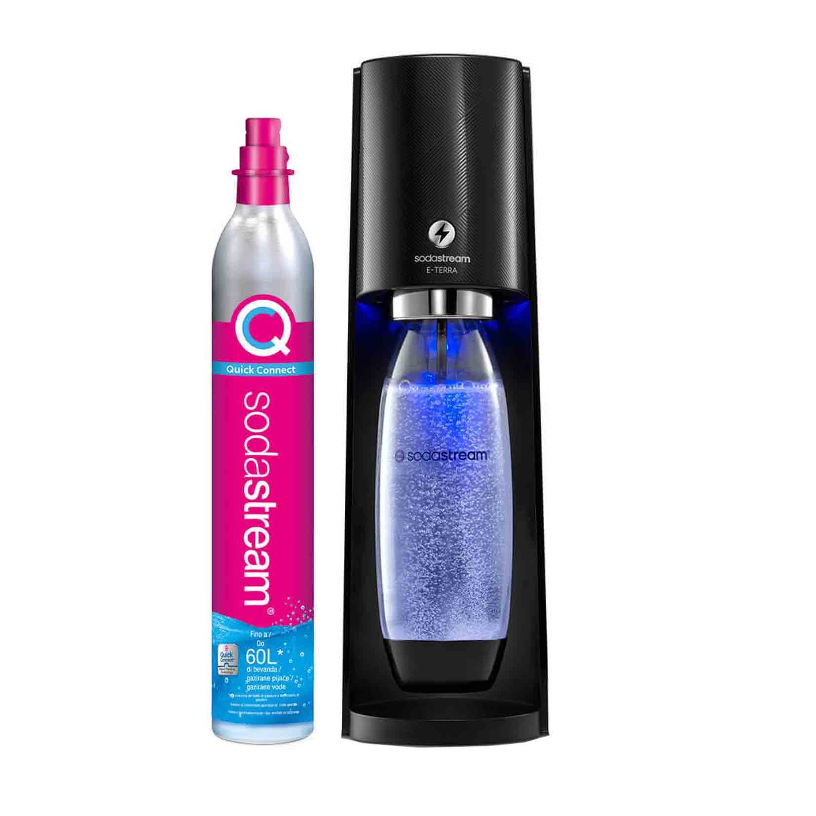 Kit Edenya Carbon Filter Ag Small con gasatore E-Terra - immagine 4