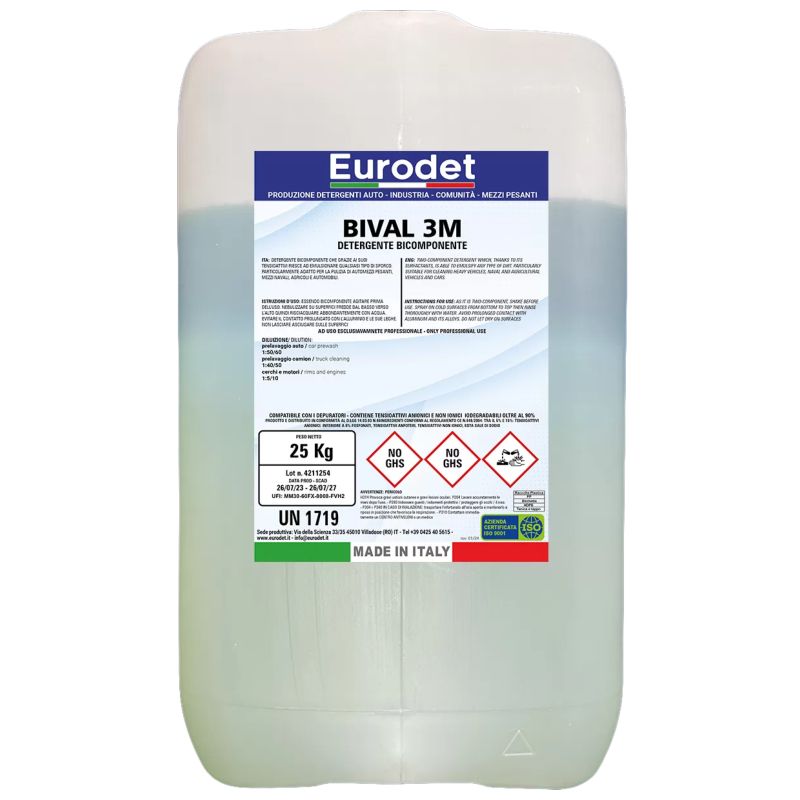 Detergente Bicomponente H.A.C.C.P. 25kg
